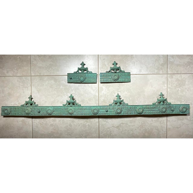 Artistic Wall Sculpture: Reimagined Antique Brass Chandelier / Joseph Malekan For Sale - Image 10 of 17