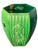 Beautiful antique Chinese emerald green garden seat/stool. Very attractive piece. 16"H x 12"W