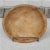 Ecru Mid-Century Modern Wooden Medium Hand Carved Dough/Salad Bowl For Sale - Image 8 of 12