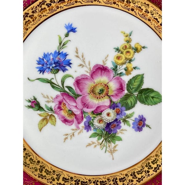1920s Large Porcelain Plate from R.S. Limoges, France, 1900-1920 For Sale - Image 5 of 12