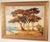 Large impressionist painting of the California coastline signed Price, late 20th century. Oil on canvas. Frame dimensions,...