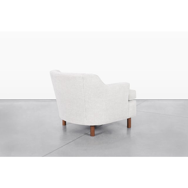 1960s Mid-Century Modern Walnut Lounge Chairs For Sale - Image 11 of 14