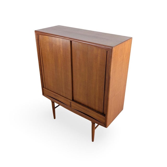 Mid-Century Teak Cabinet by Axel Christensen for ACO Furniture For Sale - Image 5 of 12