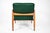 Textile Vintage Green Fabric Armchair by E. Homma, 1960s For Sale - Image 7 of 14