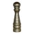 1950s Vintage Italian Pewter Salt Shaker and Pepper Mill For Sale