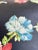 Pair of Custom Made Geisha Floral Down Filled Pillows For Sale - Image 10 of 12