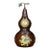 Gilt Bronze Wu Lou Gourd With Bagua Motif - Chinese Feng Shui Object For Sale
