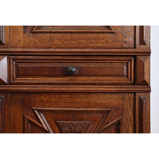 Very sturdy. Excellent quality of craftsmanship and materials used - selected oak. Cassette door panels with carved...