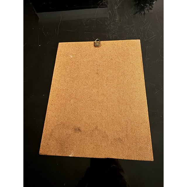 Colorful Guatemalan Folk Art Painting Signed Tejadora Woman Weaver Indigenous Excellent condition no damages Signed in two...