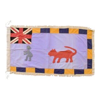 Vintage African Fante Asafo Flag For Sale