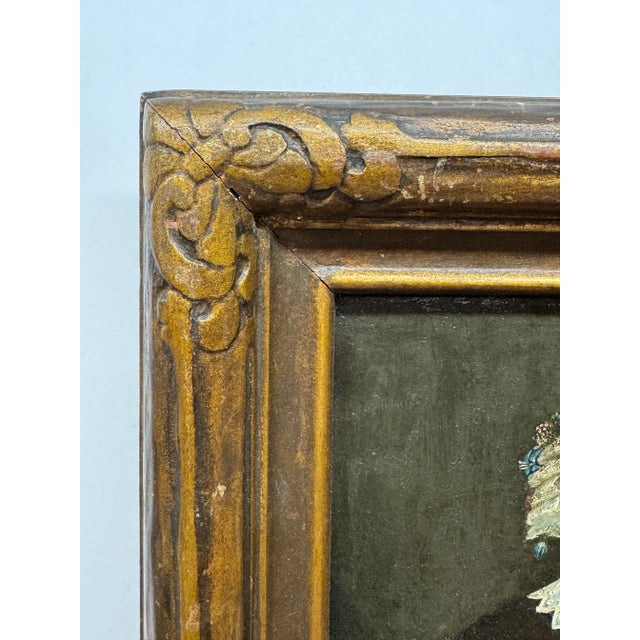 Early 19th Century 19th Century French Portrait of Matron Oil Painting For Sale - Image 5 of 5