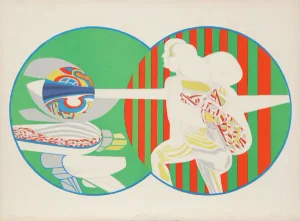 Arnold Belkin, "Heart of the World," Lithograph
