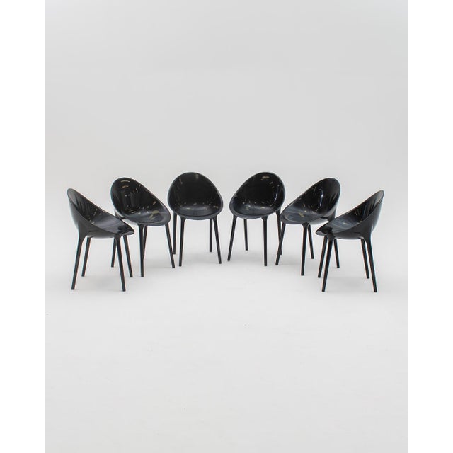 Plastic 5841 Mr. Impossible Chairs by Philippe Starck for Kartell, 2008, Set of 5 For Sale - Image 7 of 13