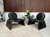 Calypso C35 Leather Lounge Chairs by Vittorio Introini for Saporiti, Italy, 1980s, Set of 2 For Sale - Image 14 of 18