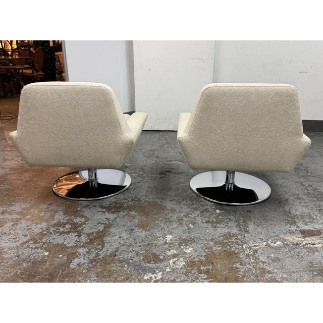 2020s DellaRobbia Tech Swivel Chairs, Pair For Sale - Image 5 of 12