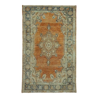 Turkish Vintage Rug 4'5" x 7'2" #20504 For Sale