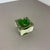 1970s Murano Green Glass Sommerso Block Cube Ashtray from Flavio Poli, Italy, 1970s For Sale - Image 5 of 18