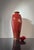Metal Vintage Red Glazed Vase by David Frith, 1980s For Sale - Image 7 of 11