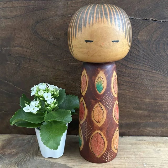 Sosaku Kokeshi Doll by Yuji Kawase, Japan, 1960s For Sale - Image 9 of 9