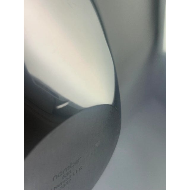 Nambe Vintage Nambe Tri-Corner Bowl, 530, 8 Inch, Designed by Richard K. Thomas - 1 Piece For Sale - Image 4 of 5