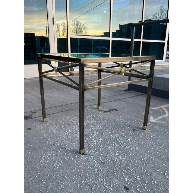 Metal Mid-Century Modern End Table From Design Institute of America For Sale - Image 7 of 13