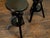 Pair of 1920s American Adjustable Artist's Stools with Black Finish For Sale In Atlanta - Image 6 of 8