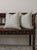 Lauren Servati Textiles, Holyrood // Marine 20"x20" pillow pair (two pillows!) Double-sided throw pillow with a mini...