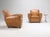 Enhance your living space with this exquisite Pair of Art Deco French Leather Club Chairs from Antique Item. Crafted in...