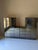 Ello Furniture 1980s Ello Gunmetal Stainless & Smoked Mirror Cabinet Set, Attributed For Sale - Image 4 of 15