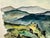 Original watercolor on paper by Henry Emil Salloch, also known as Heinz Emil Salloch, the German-born American artist and...
