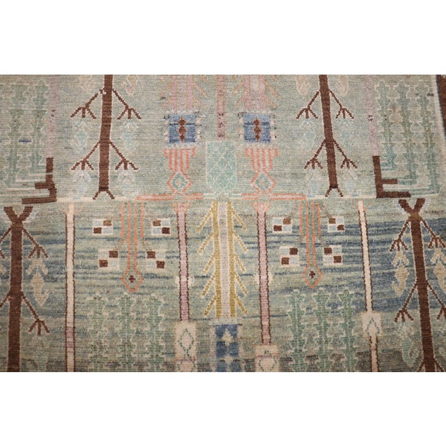 Early 20th Century Willow Tree Persian Hamedan Rug no. j5206 For Sale - Image 5 of 7