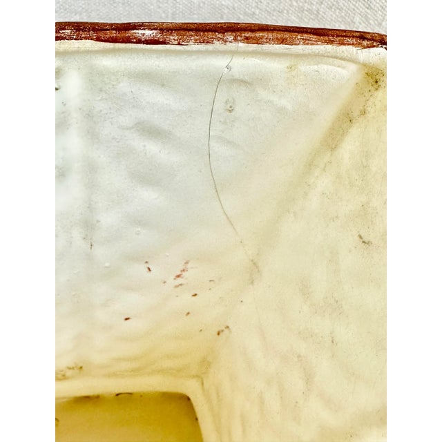 Vintage Faux Bamboo Lidded Container For Sale - Image 9 of 10