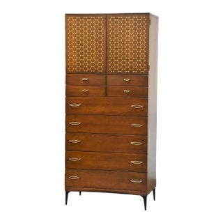 1960s Heywood Wakefield Contessa Armoire Dresser For Sale