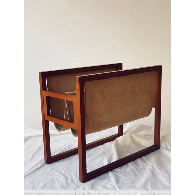 Newspaper Stand by Henning Wind Hansen for Sika Møbler, Denmark For Sale - Image 13 of 13