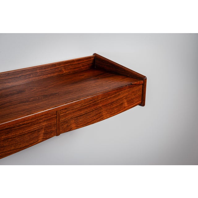 Wall Console with Two Drawers, 1960s For Sale - Image 13 of 15