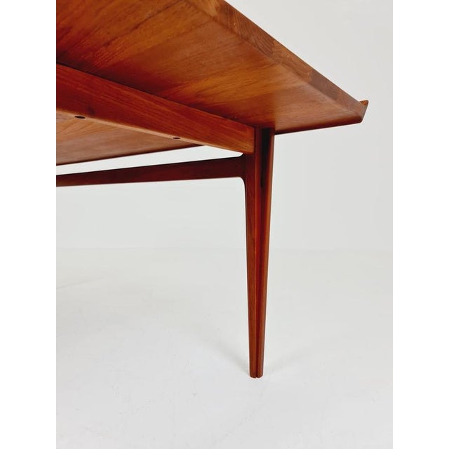 Danish Teak Coffee Table by Finn Juhl for France & Son, Denmark , 1950s For Sale - Image 10 of 18