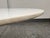 White Crate & Barrel Nero White Oval Coffee Table For Sale - Image 8 of 12