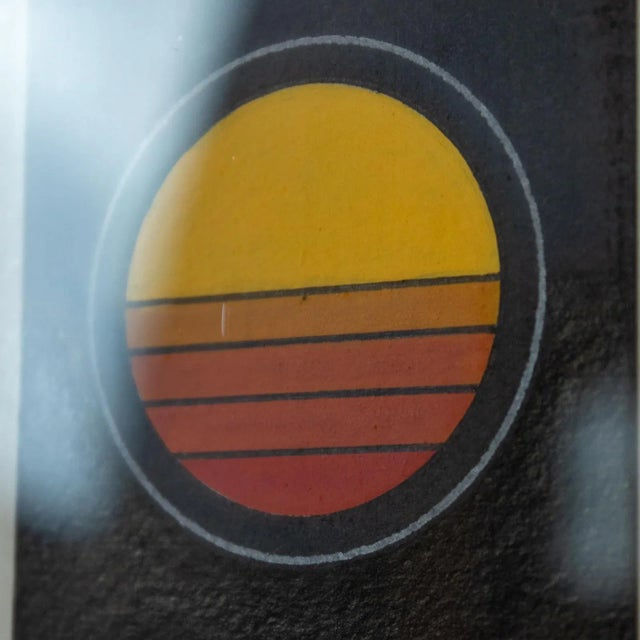 Italian Modern Lithographic Poster by Angela Trapani, 1972 For Sale - Image 7 of 10