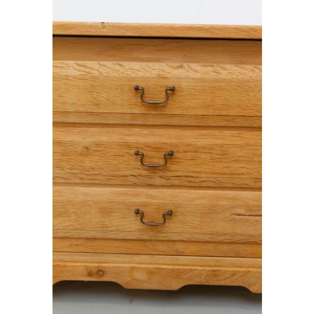 Mid-Century Farmhouse Danish Oak Sideboard by Henning Kjærnulf for EG, 1960s For Sale - Image 10 of 18