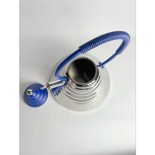 Vintage Italian Whistling Kettle by Stella Marina Sgarbi, 1980s For Sale - Image 4 of 10