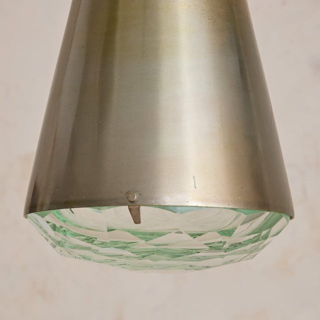 Fontana Arte Model 1995 Pendant Light by Max Ingrand for Fontana Arte, 1960s For Sale - Image 4 of 8
