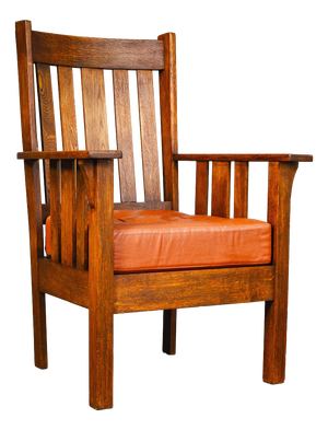 Art Nouveau Chair in Oak