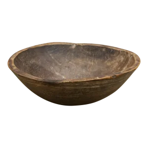 Antique Zola African Kitchen Bowl