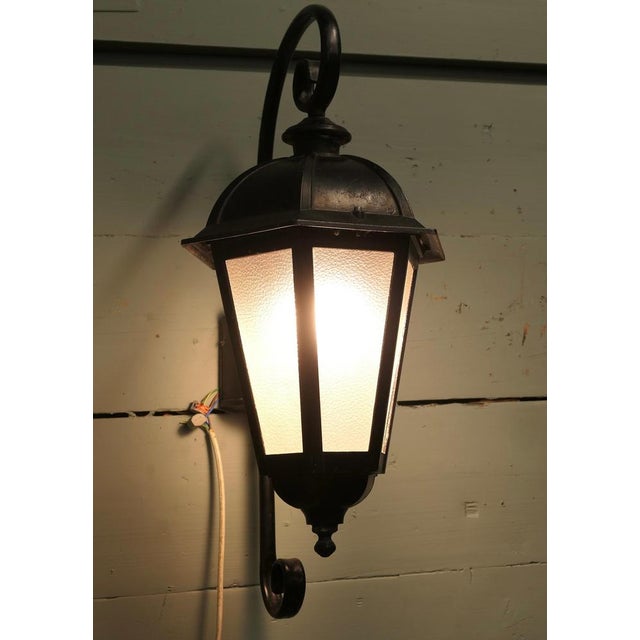 1970s Large Entrance Door Wall Lights, 1970, Set of 2 For Sale - Image 5 of 8
