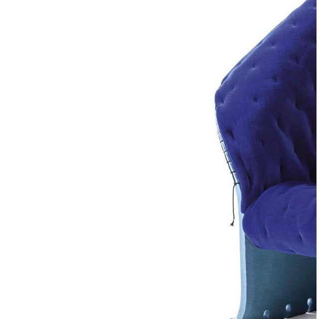 Textile Modern Feltri Chair in Wool Upholstery by Gaetano Pesce for Cassina For Sale - Image 7 of 11