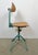 Brown Industrial Dark Green Workshop Chair, 1950s For Sale - Image 8 of 16