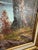 Vintage 1960s Framed, Signed Oil on Canvas Landscape Painting For Sale - Image 9 of 11
