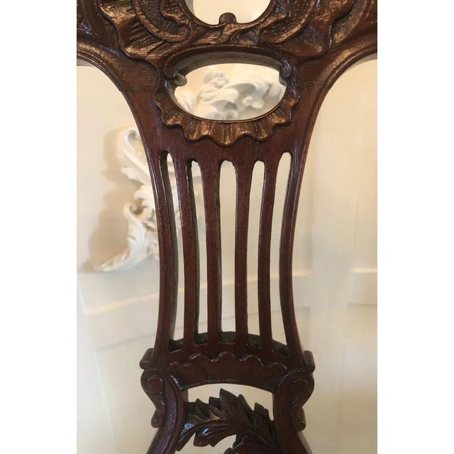 Antique Victorian Mahogany Dining Chairs, Set of 4 For Sale - Image 5 of 12