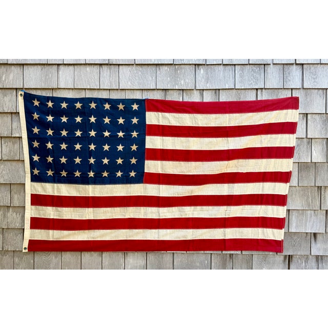 Vintage 1930s 48-Star American Flag For Sale - Image 9 of 10