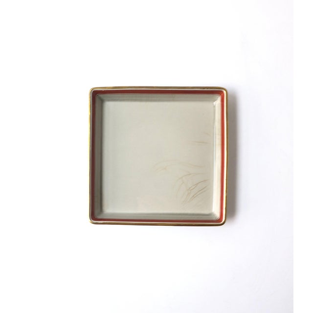 Danish Faience Jewelry Dish Vide-Poche Catchall For Sale - Image 4 of 17